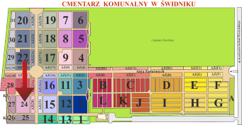 Brak mapy sektorowej