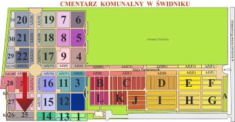 Brak mapy sektorowej