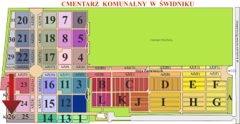 Brak mapy sektorowej