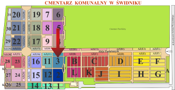 Brak mapy sektorowej