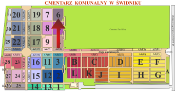 Brak mapy sektorowej