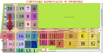 Brak mapy sektorowej