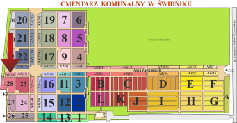 Brak mapy sektorowej