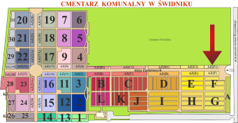 Brak mapy sektorowej