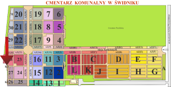 Brak mapy sektorowej