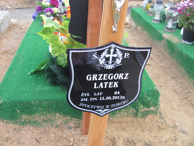 Latek Grzegorz 1947 Świdnik - Grobonet - Wyszukiwarka osób pochowanych