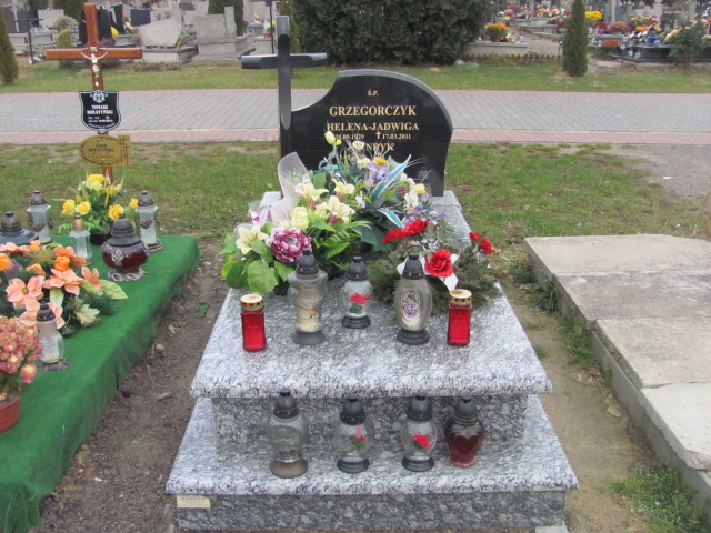 Grób Helena Jadwiga Grzegorczyk