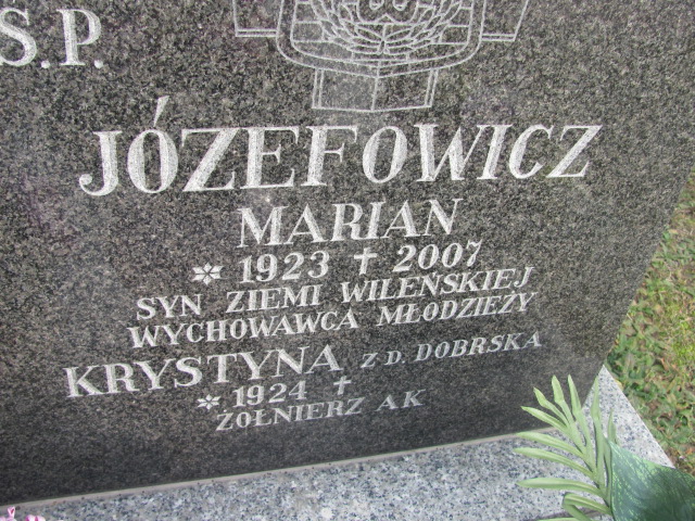Krystyna Józefowicz 1924 Świdnik - Grobonet - Wyszukiwarka osób pochowanych