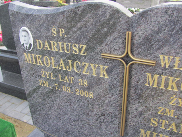 Dariusz Mikołajczyk 1969 Świdnik - Grobonet - Wyszukiwarka osób pochowanych