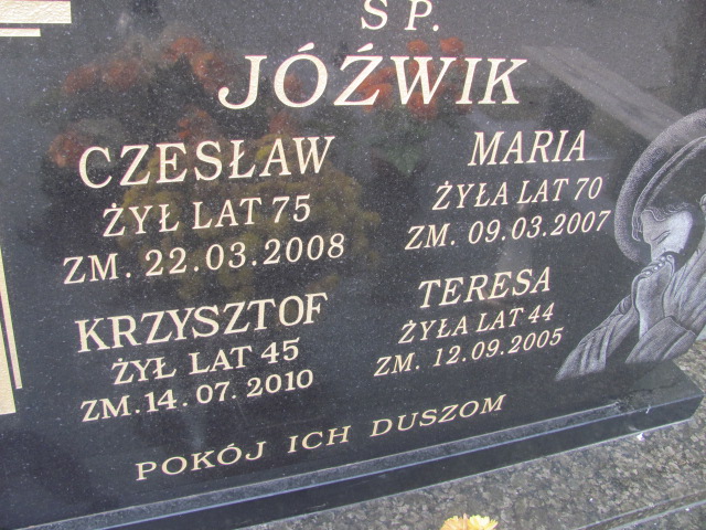 Czesław Jóźwik 1932 Świdnik - Grobonet - Wyszukiwarka osób pochowanych