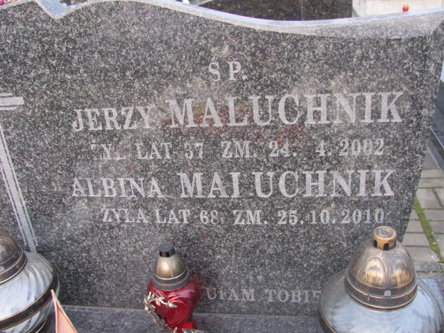 Jerzy Maluchnik 1964 Świdnik - Grobonet - Wyszukiwarka osób pochowanych