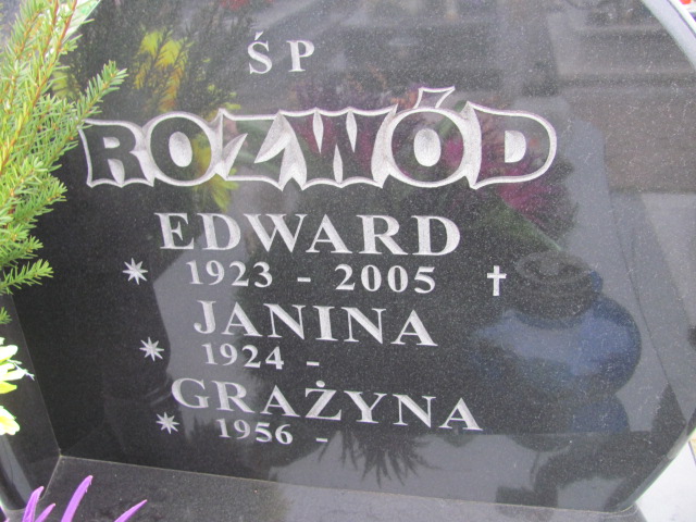 Edward Rozwód 1923 Świdnik - Grobonet - Wyszukiwarka osób pochowanych