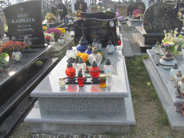 Grób Grażyna Ciach