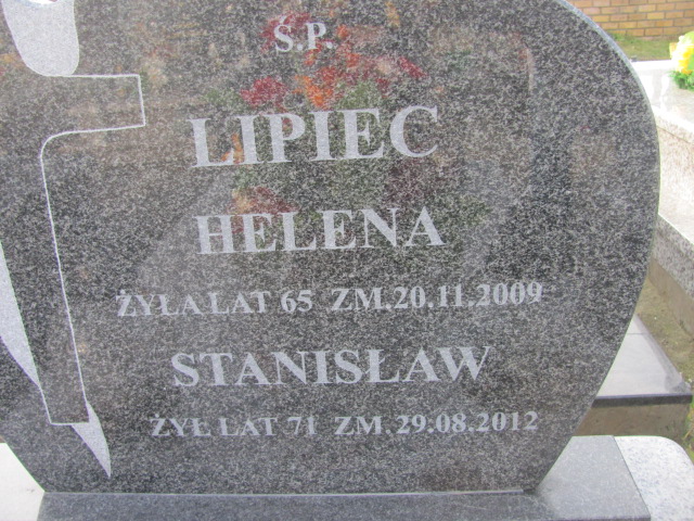 Stanisław Lipiec 1940 Świdnik - Grobonet - Wyszukiwarka osób pochowanych