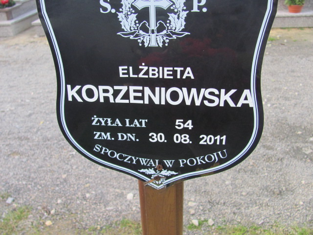 Aleksander Korzeniowski 1957 Świdnik - Grobonet - Wyszukiwarka osób pochowanych