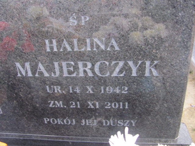 Halina Majerczyk 1942 Świdnik - Grobonet - Wyszukiwarka osób pochowanych