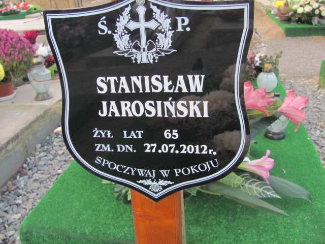 Paweł Jarosiński 1970 Świdnik - Grobonet - Wyszukiwarka osób pochowanych